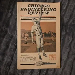 chicago | Art | Vintage Chicago Engineering Review Art Print | Poshmark